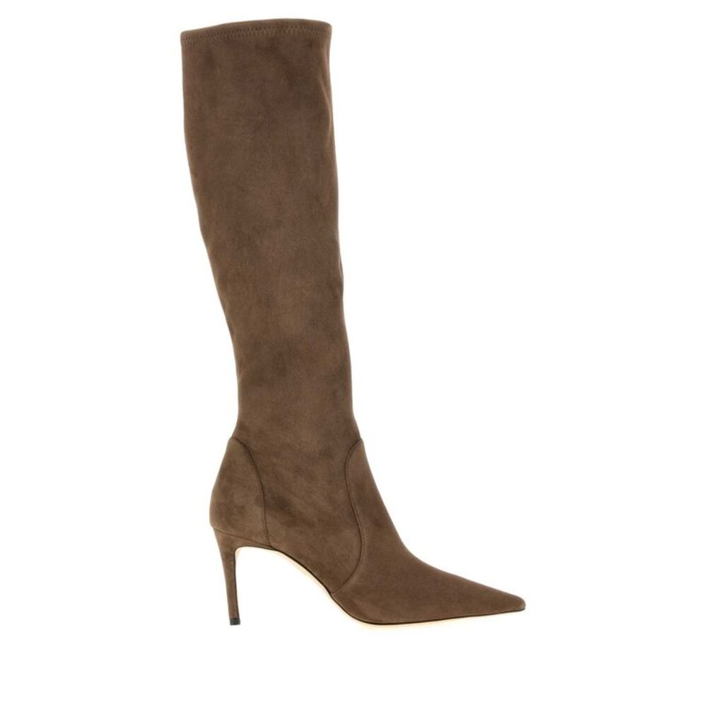 Stuart Weitzman Women Mud Suede Boots
